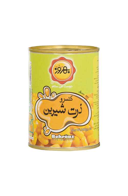 تصویر 3 از کنسرو ذرت بهروز با بافت نرم یکدست